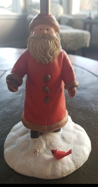 NEW Hallmark Santa Votive candle lamp li - Picture 2 of 4